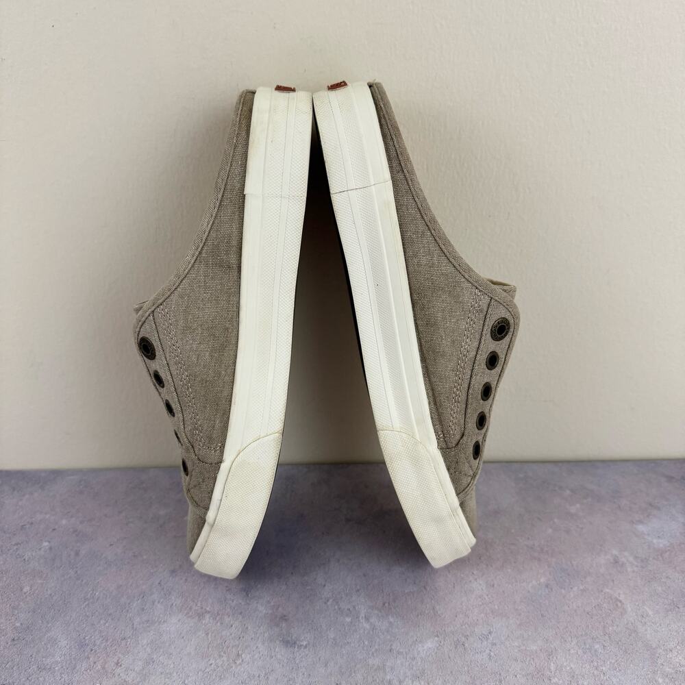 Taos Shoes Womens 7.5 EZ Soul Sneakers Slip On Canvas Comfort Arch Support Read - Picture 6 of 11